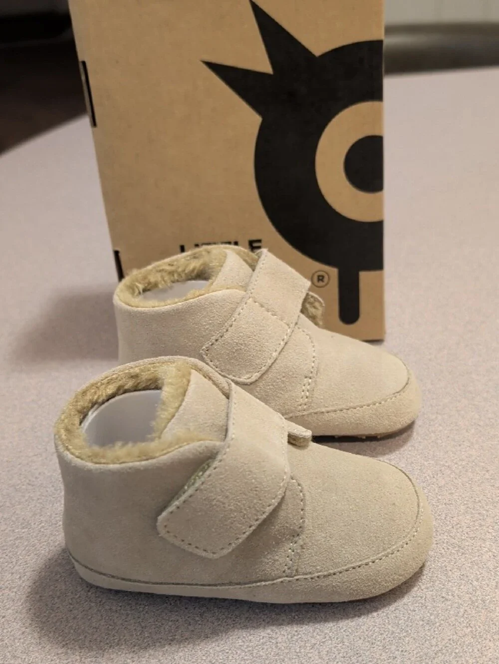 OLD SOLES Unisex Suede Shoofly Booties (Baby Toddler) New in Box US 5T